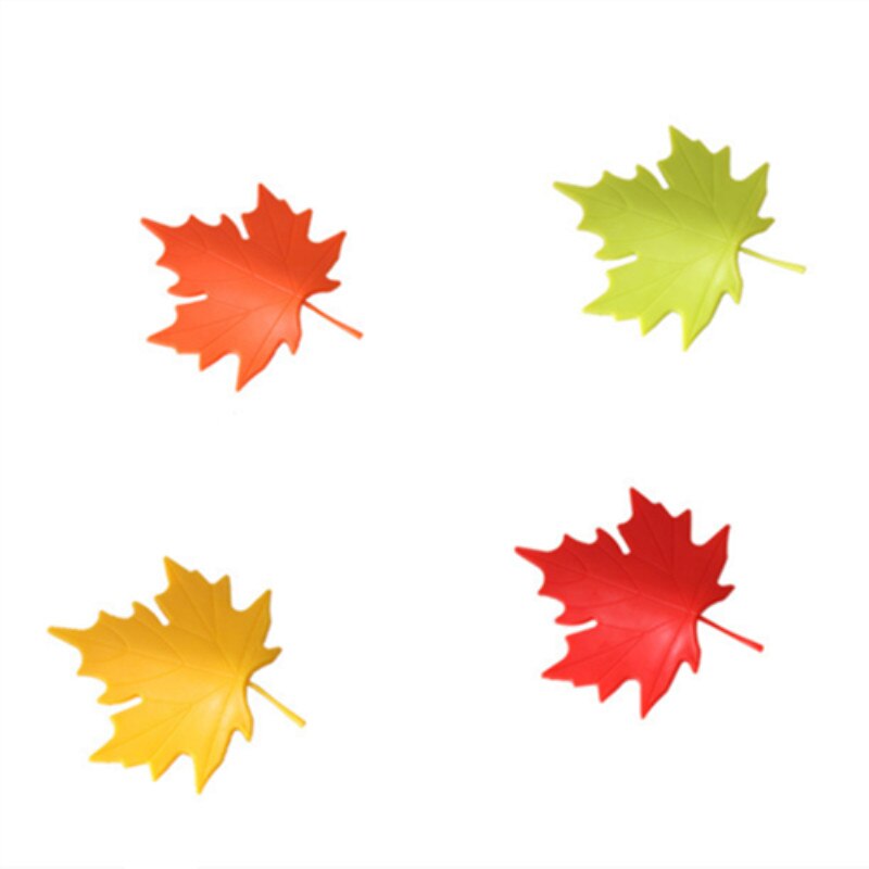 Practical Kid Baby Maple Leaf Shape Finger Safety Door Stopper Stops Protector Wedge Door Jam Catcher Block Home Decor