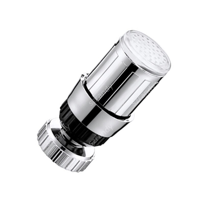 LED Tap Light Bathroom Faucet In White Color