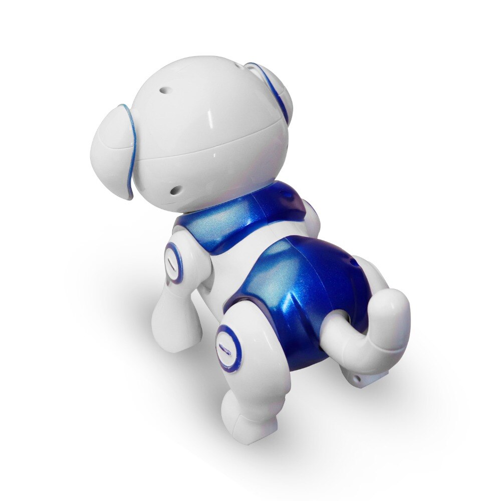 Juguete de Perro robot inteligente para bebés, juguete electrónico para mascotas, perros con música, cantar, bailar, caminar, inteligente, detección de infrarrojos, mascota D