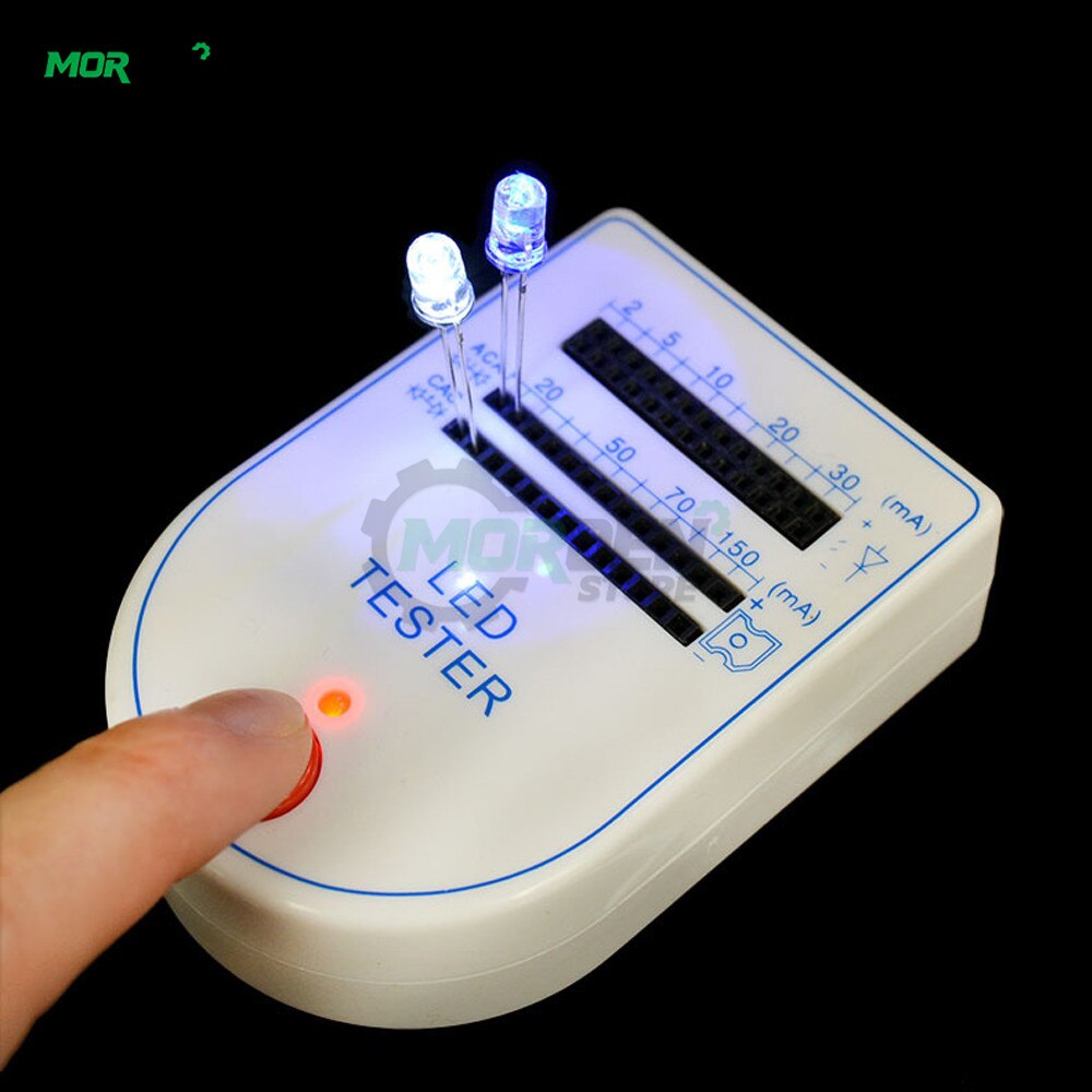 Mini testeur de boîte de Test LED 2 ~ 150ma, pour lampe à Diode électroluminescente, testeur de batterie d&#39;ampoule, dispositif pratique, outil de Test LED
