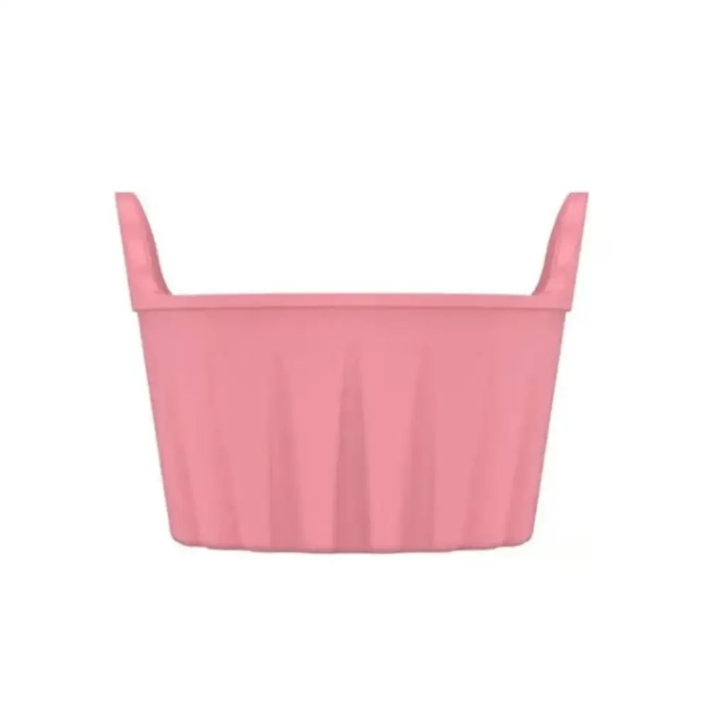 Air Fryer Egg Moulds Silicone Egg Poacher Stovetop Egg Cooking For Microwave Air Fryer Baking Accessories Egg spinner Egg cups: Pink