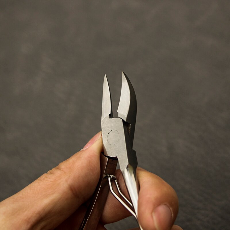 Rvs Cuticle Vinger Tang Voet Nipper Cutter Nail Art Clipper Tangen Care Pedicure Trimmer Manicure Teen Tool Remover