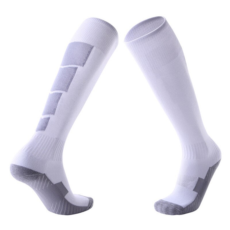 neue Motorrad Lange SOCKEN Über Knie Motorrad Reiter Stiefel Socke Atmungsaktive Sport Schuhe MTB ATV MX aus Straße Knie Schutz: Weiß grau