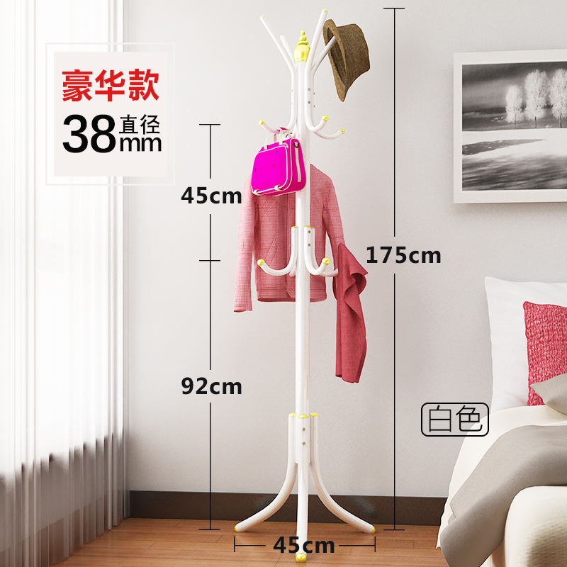 Floor Slaapkamer Kledingrek Kleren Rek Opbergrek Huishouden Eenvoudige Montage Economie: Red