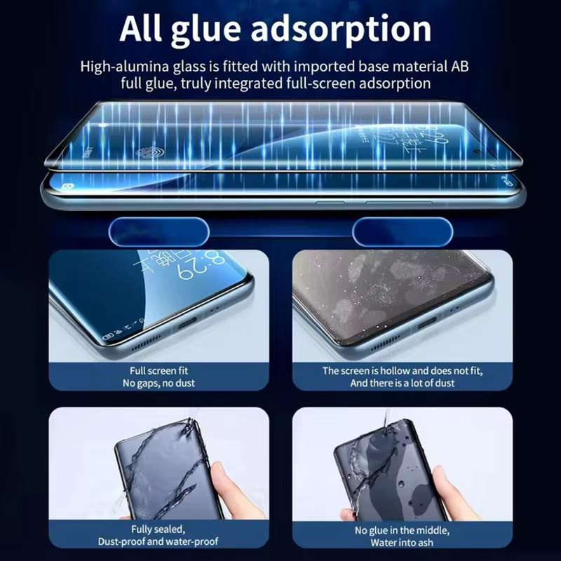 Voor Xiaomi 15 Pro 14 Ultra Volledige Lijm Screen Protector mi 12 12X 12 S 11 13 Lite 14 Pro gehard Glas Film met Installatie Tool