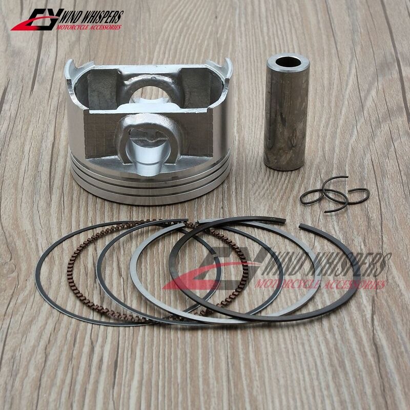 Piezas de motor de motocicleta STD, juego de pistones y anillos de 72mm para Suzuki DR 250 DR250 S 1982-1987 TU 250 1997-2001 GN 250 1985-2001