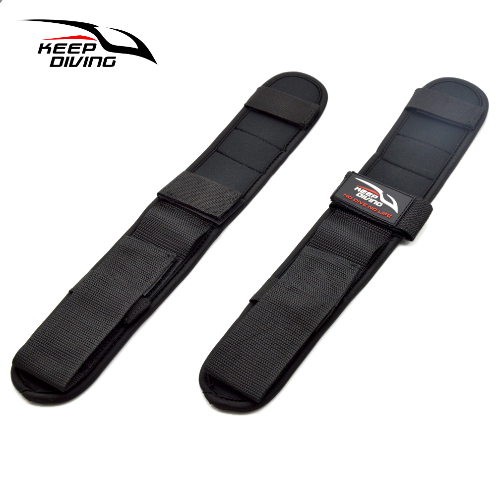 Almohadilla de neopreno para buceo BCD, cubierta de hombro de arnés de submarinismo acoplable de 5CM de ancho, almohadilla de hombro de montaje trasero, 5MM de espesor
