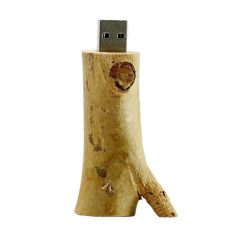 Novetly Usb Flash Drive Natuurlijke Houten Model Boomtak Memory Stick Pendrive 16Gb 32Gb Thumb Drive Usb Externe geheugen Opslag