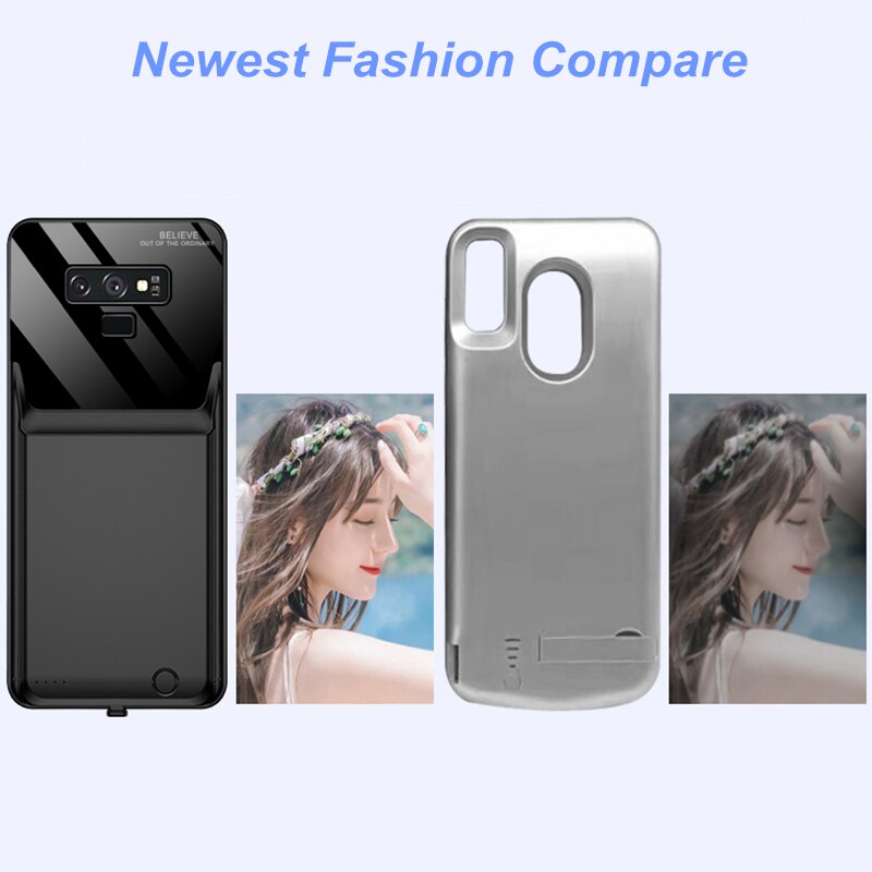 10000Mah Uitgebreid Telefoon Batterij Power Case Voor Samsung Galaxy Note 9 Power Bank Case Voor Samsung Note 9 Batterij power Charger