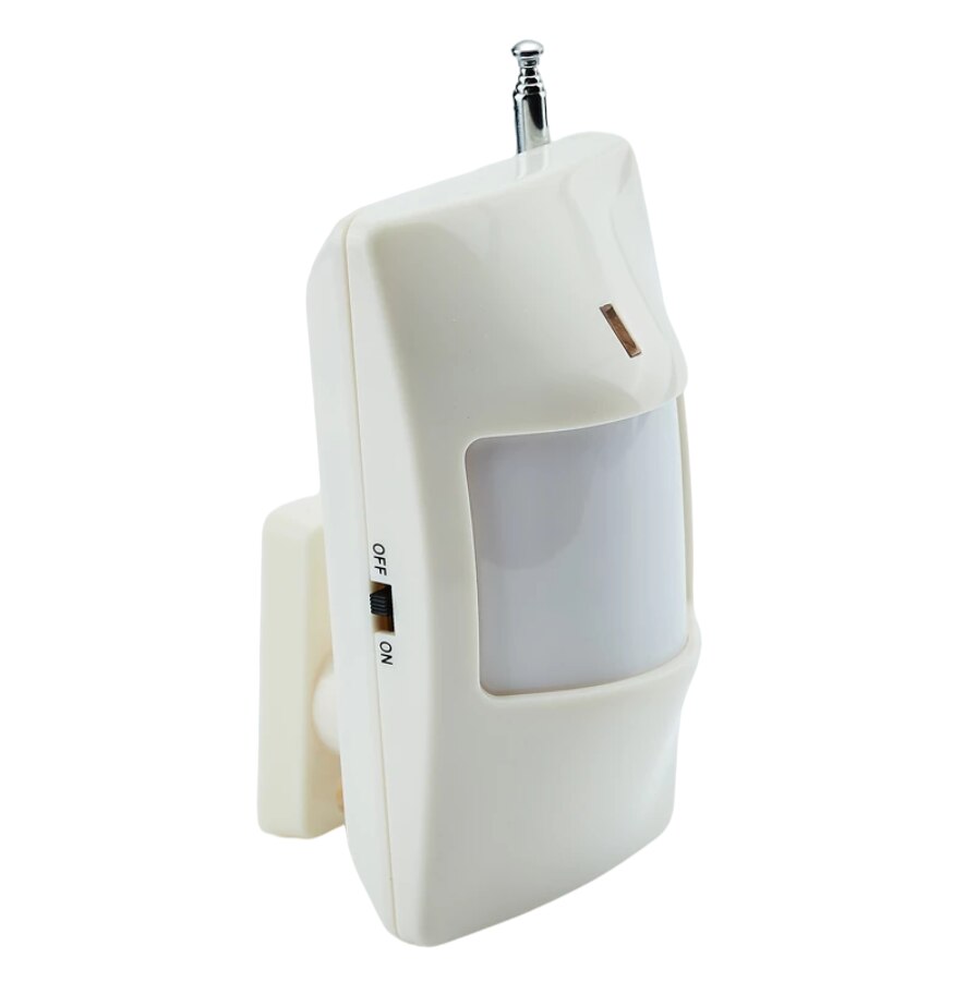 Detector de movimiento infrarrojo antirrobo, sensor PIR inalámbrico de código ajustable, chip 2262, 433 MHz, ALARMA DE SEGURIDAD PARA EL HOGAR,