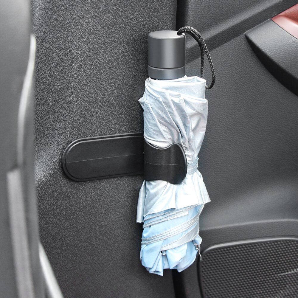 Multifunktionelt lille kroghængerestativ i bilen auto paraplykrog multibøjlebøjle bilsæde klipsholder