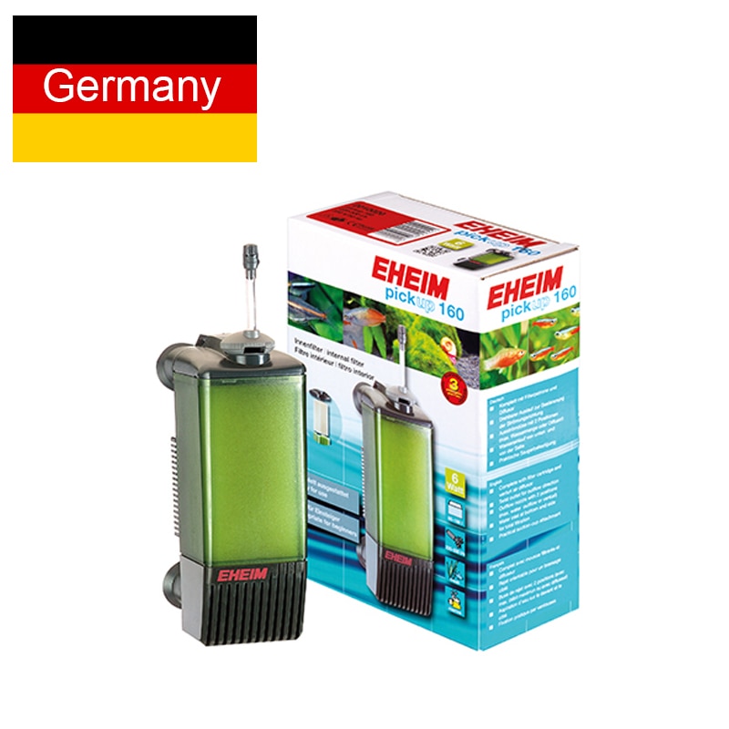 EHEIM PICKUP 160 INTERNAL FILTER FRESH WATER PICK-UP AQUARIUM FISH TANK SILENT QUIET FILTER WITH FILTER PADS