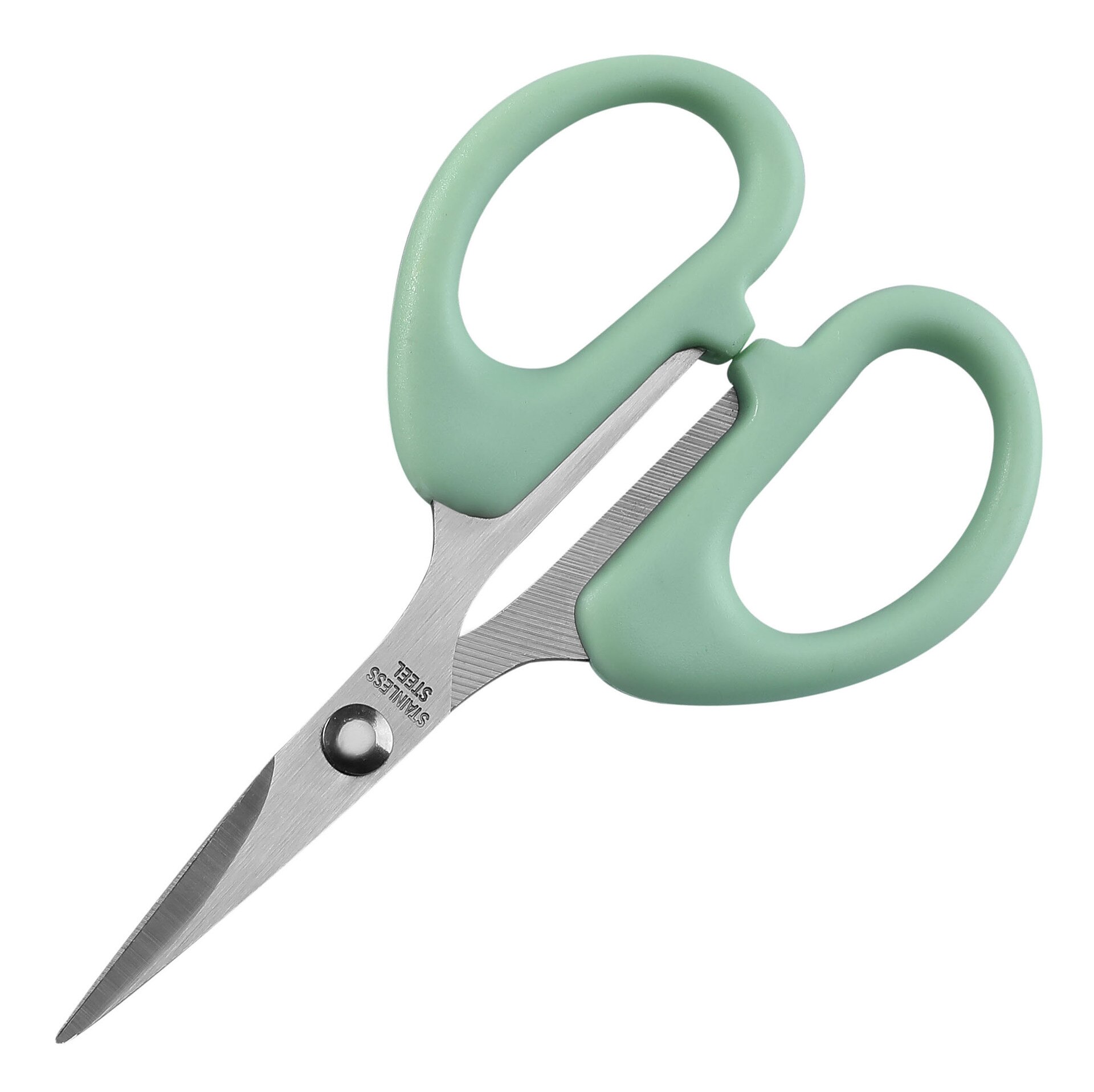 Stainless steel scissors household scissors plastic handle student scissors stationery scissors manual office scissors