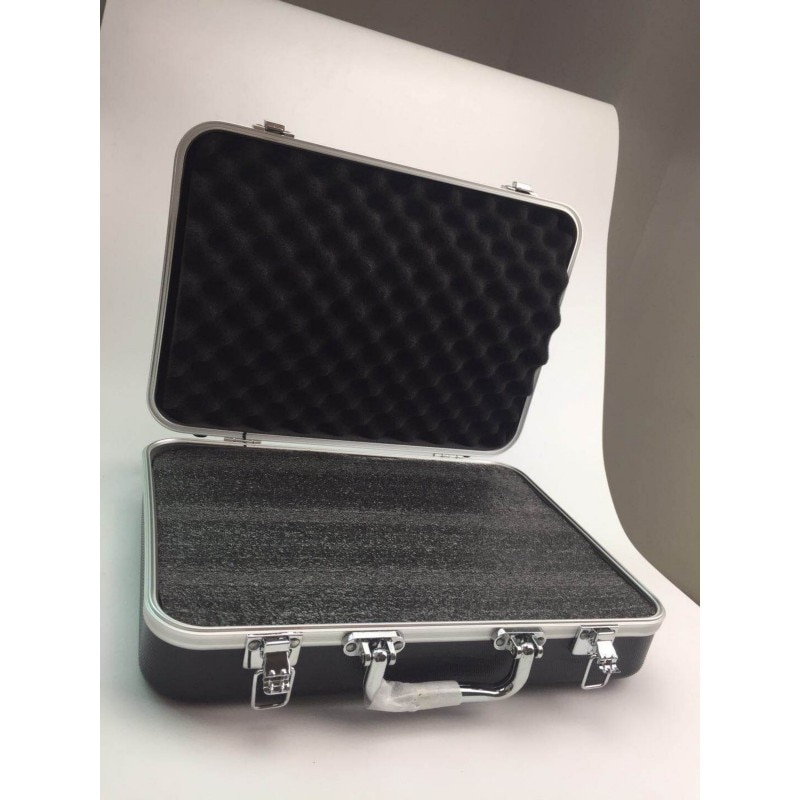 plastic aluminum alloy tool box Sponge Lining Instrument box Portable Multi-function Impact resistant Safety Storage box