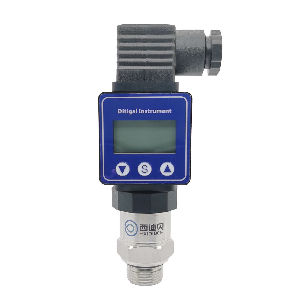 pressure transmitter with LCD Display M20*1.5 12-36V 0-10V 0.5% 0-600bar optional stainless steel pressure transducer sensor