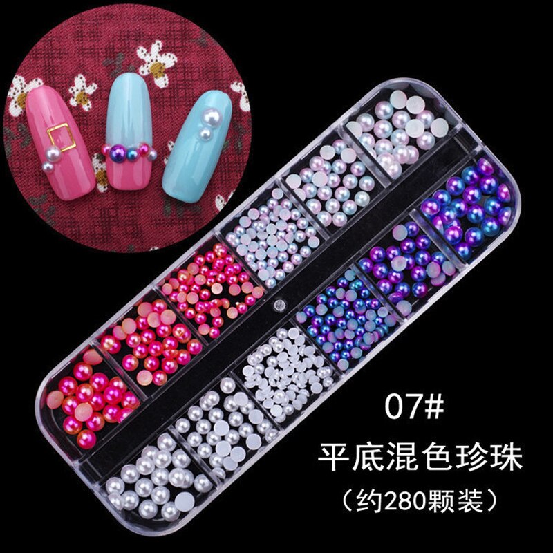 3D ongle cristal strass paillettes métal diamant Sequin Technique manucure ongle Art déco Nail Art bijoux