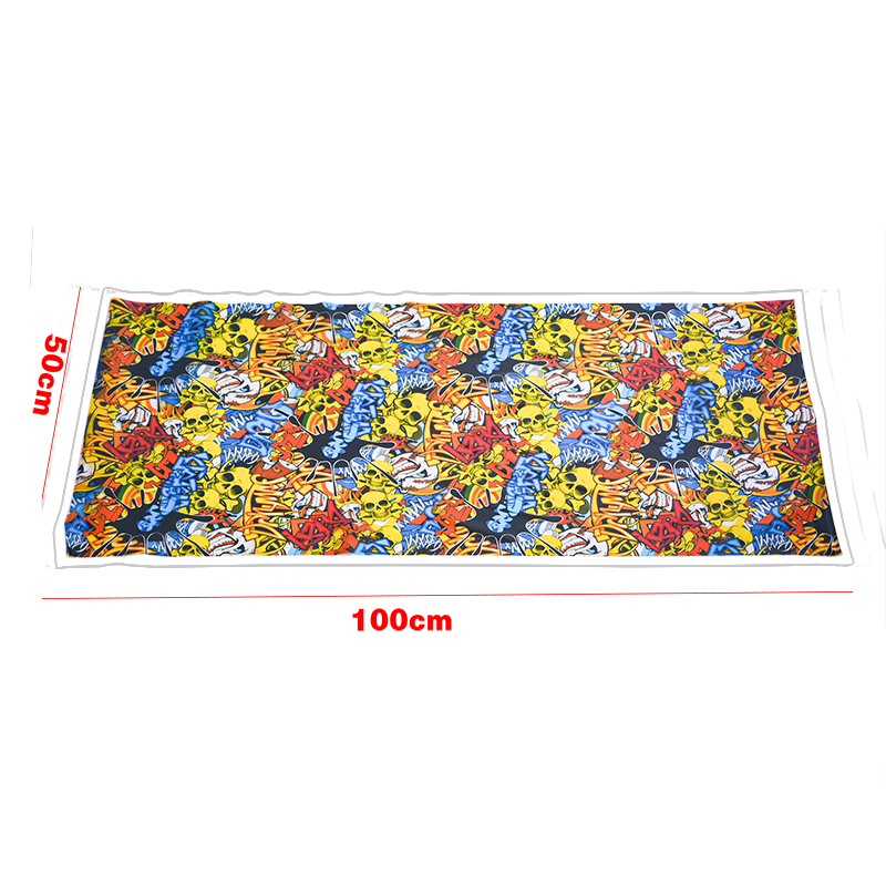 50x100cm Motorcycle PVA Hydrographic Water Transfer Hydrodipping Film Hydro Dipping Film Decals Stickers