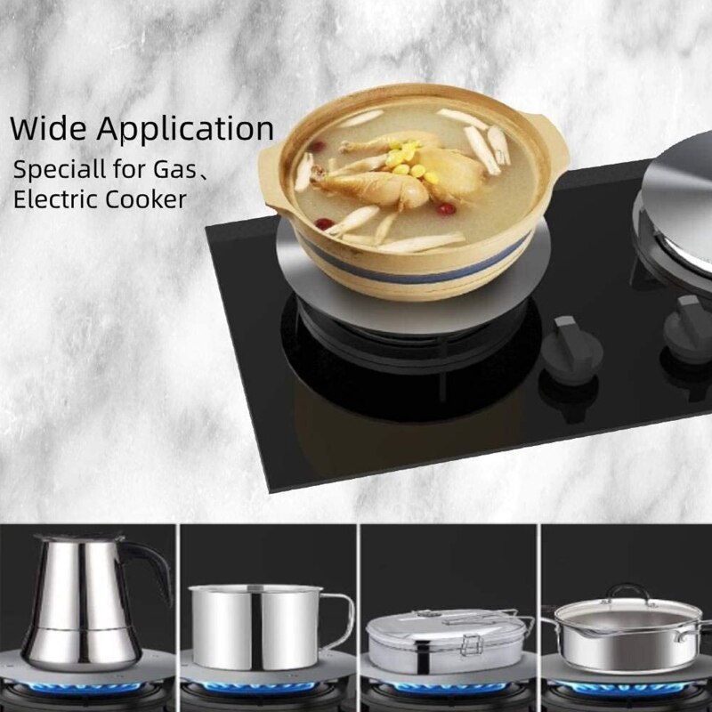 Easy and Safe Use Gas Electric Cooker Plate for Induction Cooker Induction Hob Heat Cooking Diffuser for Electric Stove