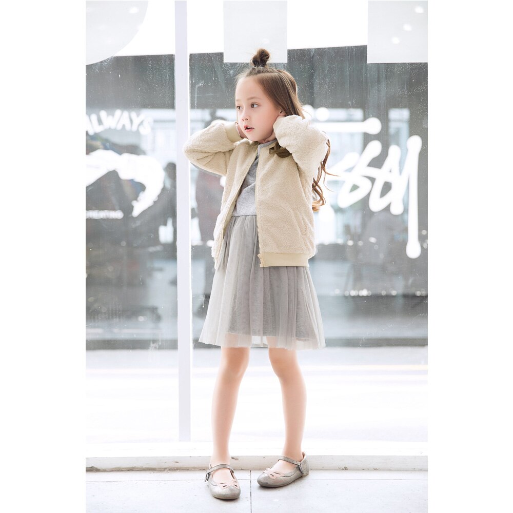 Kinderblouse baby peuter meisjeskleding schattige fleece winter warme jas bovenkleding mantel jas kinderen schattige jas rits