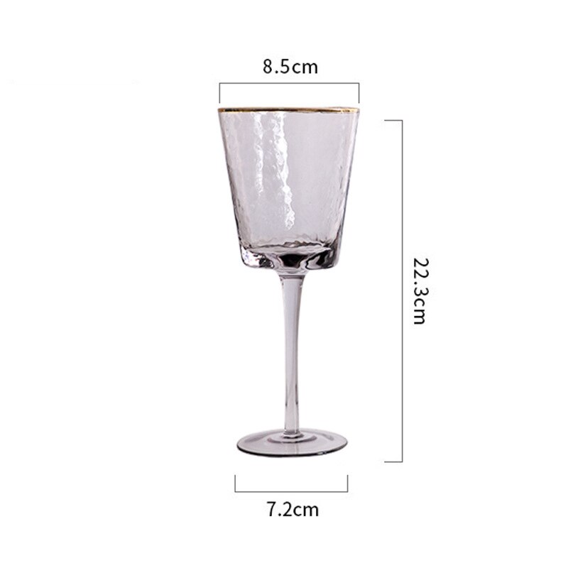 Phnom Penh Crystal Glass Small Wine Glasses Champagne Glasses European Tall Wine Glasses Glass Red Wine Glasses: A7