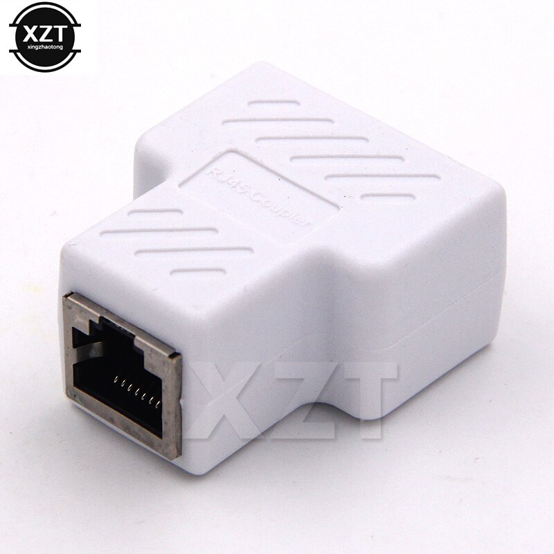 1 Naar 2 Manieren Netwerk Lan Kabel Ethernet Vrouwelijke Cat6 RJ45 Splitter Connector Adapter Utp Cat7 5e Conector Schakelaar Adapters koppeling