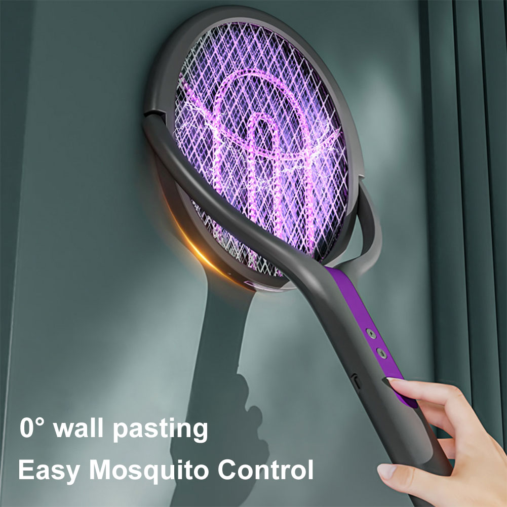 Mosquito Killer Electric Mosquito Racket Fly Swatter Killer USB Rechargeable Mosquito Killer Portable Electric Mosquito Swatter