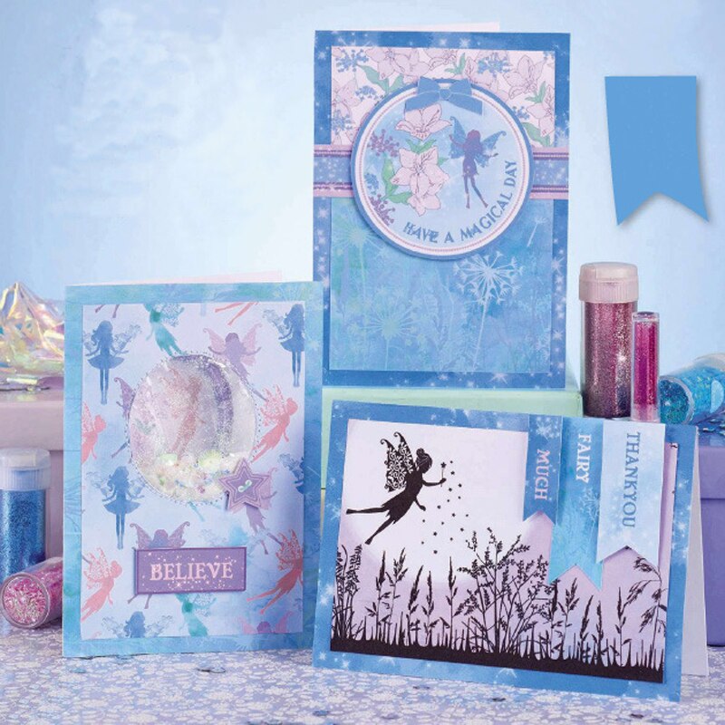 WYSE Fairy Scrapbooking Paper 14 sheets Origami paper Flower Caft Background Paper for DIY Scrapbook Paper Card