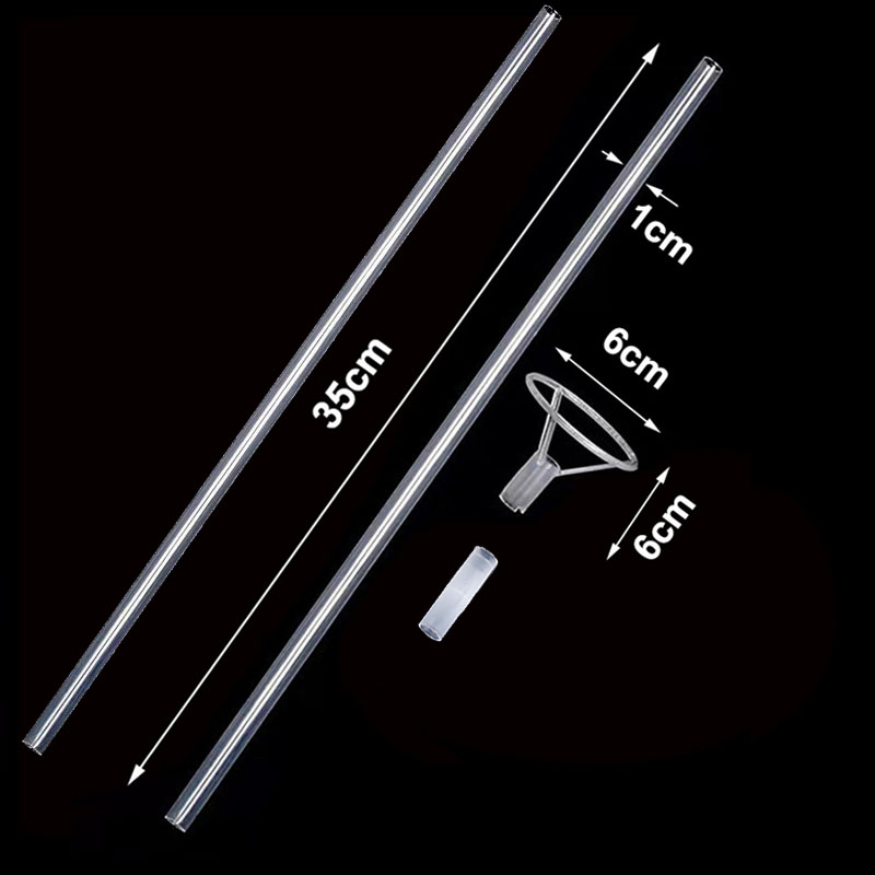 20-100pcs Clear Big Balloon Sticks 16/27inch Long Reusable Balloon Holder with Cup for Bobo Balloons Birthday Wedding Decoration