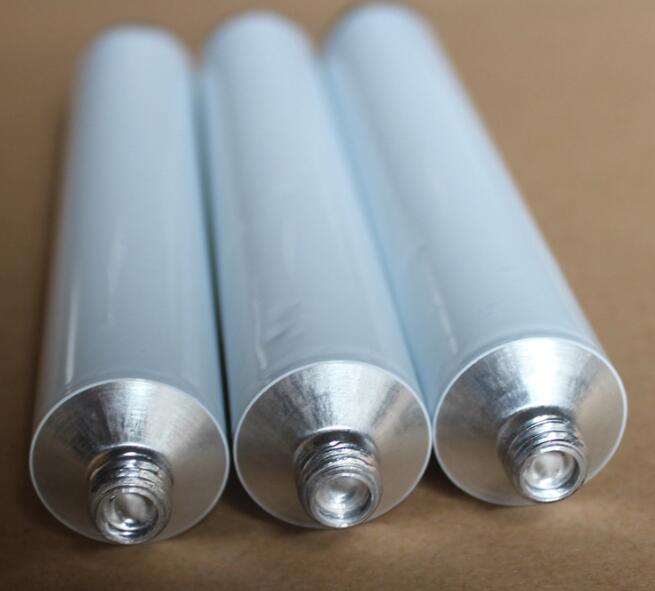 100 unids/lote tubos de pasta de dientes vacíos de aluminio con tapa de aguja sin sellar 10ml 20ml 50ml 60ml 100ml