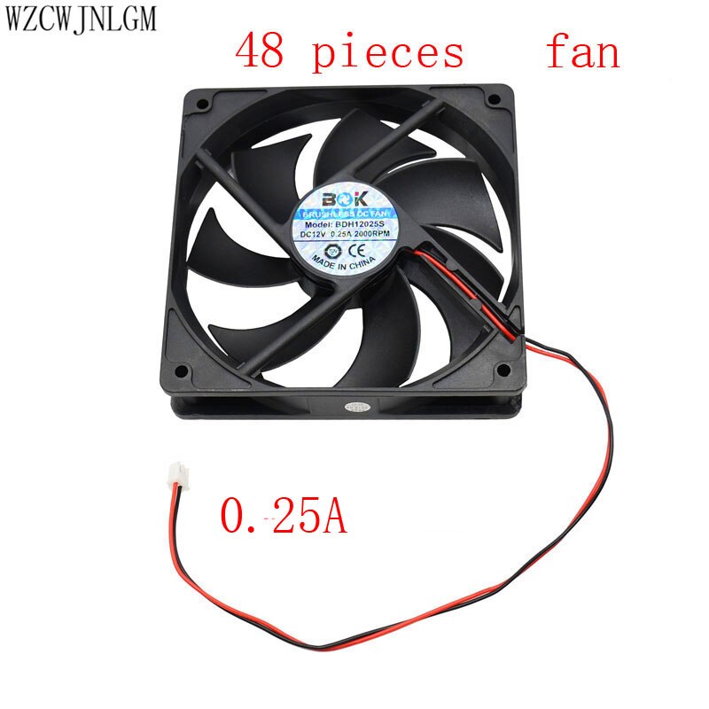 1 automatic 48/56 incubator exhaust fan ventilation industrial incubator fan exhaust cooling accessories Incubation equipment: 48 pieces