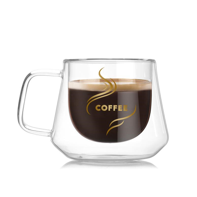 150 ml Dubbele Koffie Mokken Met het Handvat Mokken Drinken Isolatie Double Wall Thee Cup