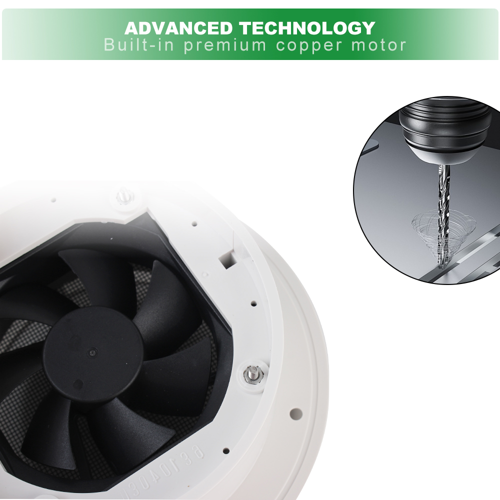 Campingvogntilbehør 12v biler stillegående vifte for bobilhenger campingvogn bilstyling sterk vindventilasjon avtrekksvifter sideluftuttak