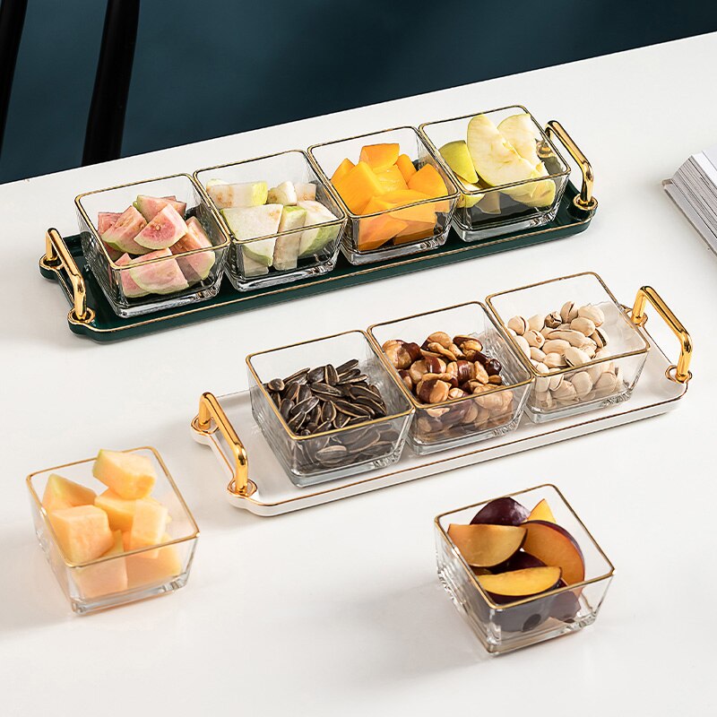 Osborn ljus lyx keramik torkad frukt godis tallrik servis mellanmål bricka servering tapas rätter nötter oliver