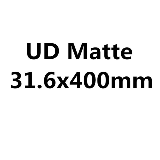 Tige de selle en carbone RXL SL 27.2/30.8/31.6mm tige de selle vtt en Fiber de carbone tige de selle de vélo 350/400mm Offset 25mm tige de selle de route: UD matt 31.6x400mm