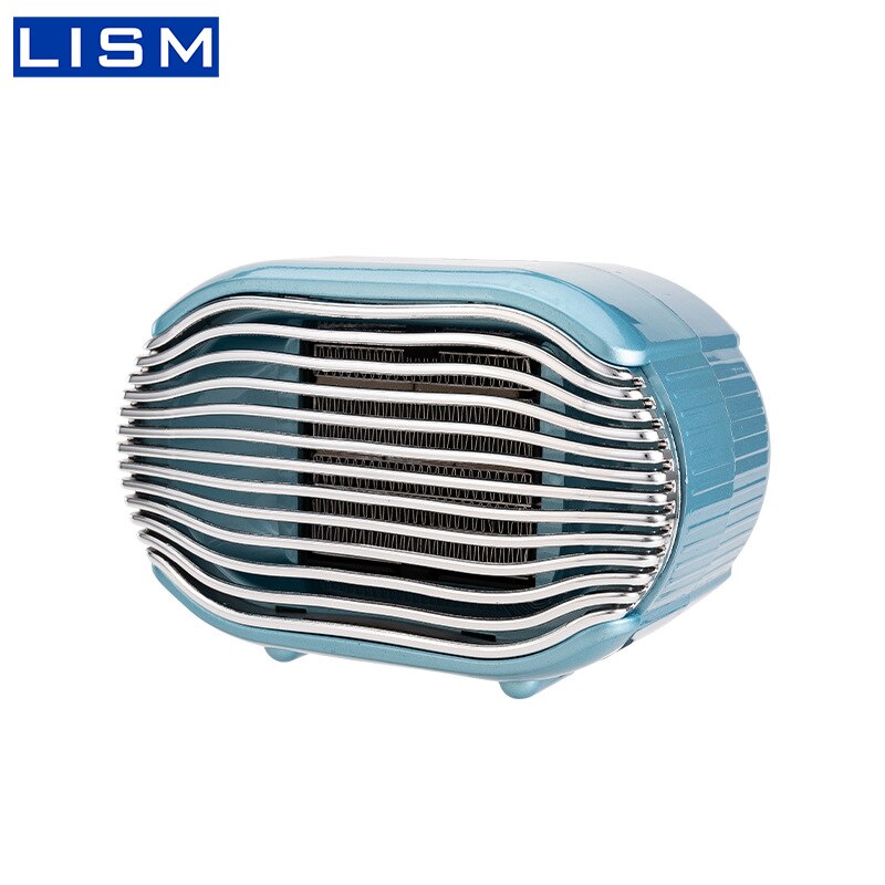 Ptc keramische huisverwarming 3 snelheden draagbare verwarming 3s snelle verwarming warme ventilator kamerventilator kachel verwarming voor kantoor thuis: Blauw / Ons