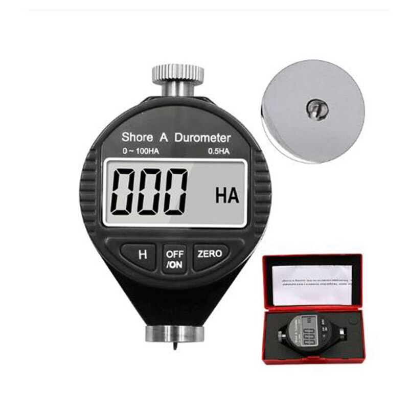 Digital Shore Hardness Durometer Digital Hardness Tester Hardness Meter Shore 0-100 A/C/D For Plastic Leather Rubber Multi-resin