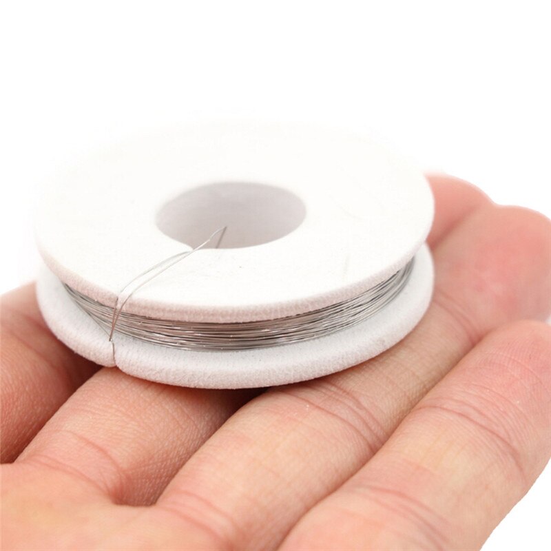 10M Nichrome Electric Heating Coils Premade Coil Resistance/heating Wire For Atomizer Diameter 0.15/0.2/0.25/0.3/0.5/0.6/0.75MM: 0.25 MM