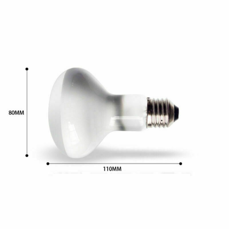 25-100W Intense Basking Spot Light Bulb Reptile Light Lamp Sun Heat Daylight