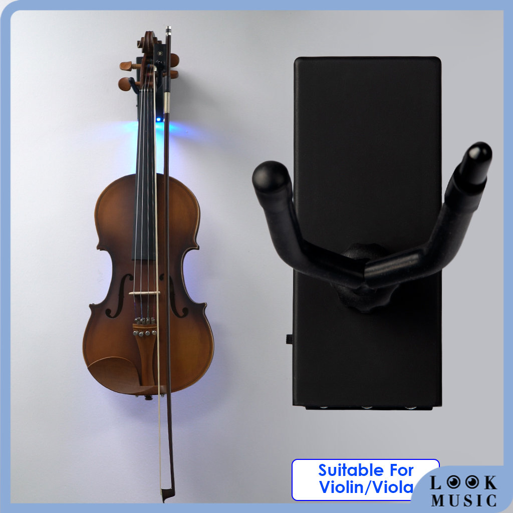 Support mural pour violon, Viola, violoncelle, support mural pour archet de violon, support pour violon électrique et crochet de guitare, accessoires