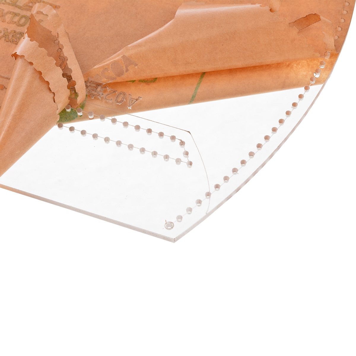 7pcs/set Leather Craft Acrylic Pattern Stencil Template DIY For Ladies Shoulder Bag Handbag Sewing Patterns Template