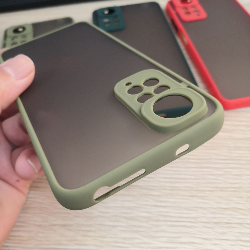 Pele sentir fosco caso duro para xiaomi redmi nota 11 pro 4g 5g nota 11 11s 2022 global à prova de choque macio silicone capa traseira