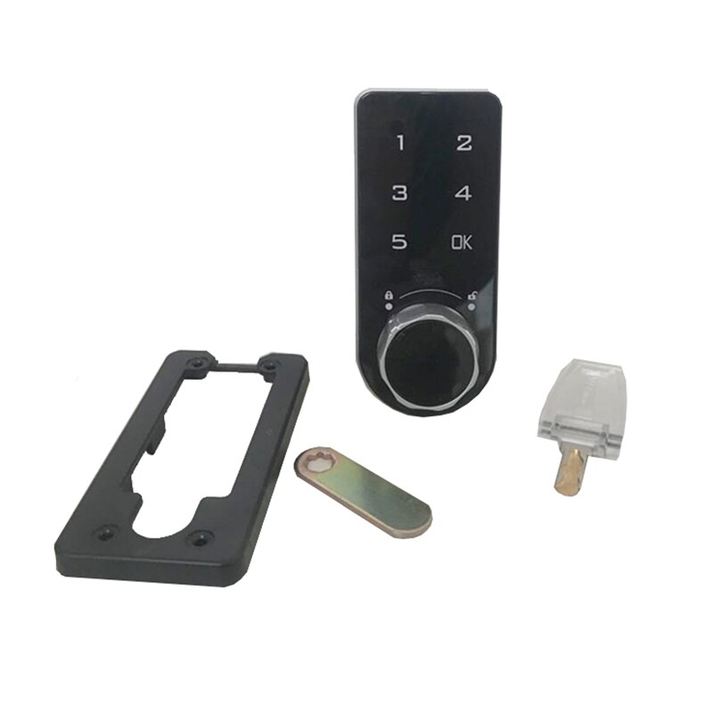ABS Touch Keypad Password Code Cabinet Drawer Lock With Key For cabinet drawer Mailbox