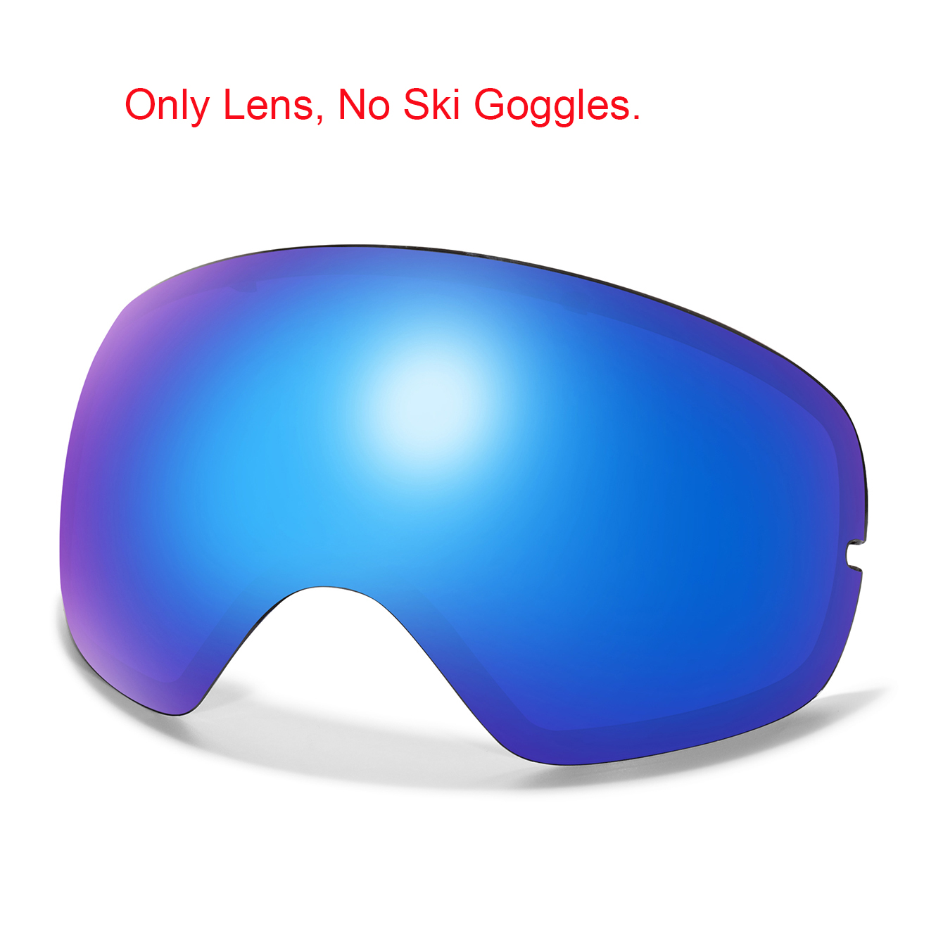 Winter Outdoor SKI Goggles Men And Women Teen, Free Optical Frame and Bag, UV400 Anti-Fog Snowboard Eyewear, Charistmas: Burgundy
