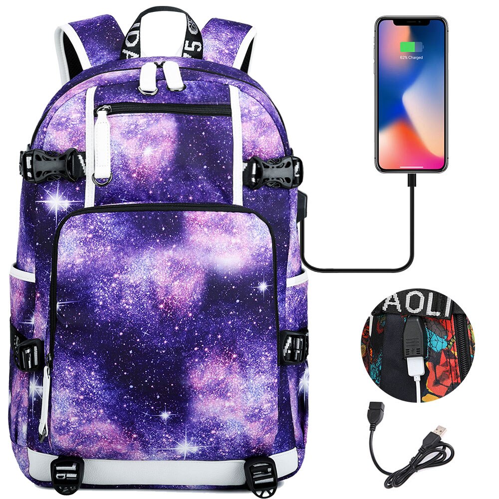 Personalizzare Il Tuo Logo Nome Immagine Zaino per Gli Adolescenti Borse Da Scuola Sacchetto Del Computer Portatile Impermeabile di RICARICA USB Mochila Feminina Borsa Da Viaggio: your picture  12