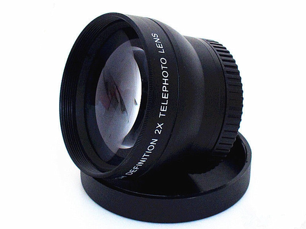 37mm 2x forstørrelse teleobjektiv til olympus omd  em10 ii om-d e -m10 /  mark i ii iii 1 2 3 med 14-42mm linser