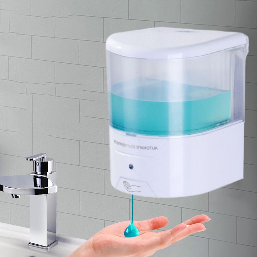 Automatic Touchless Sensor Soap Dispenser Bathroom Vacuum Stick Soap Dispenser Bathroom Suction Cup Wall Attachment