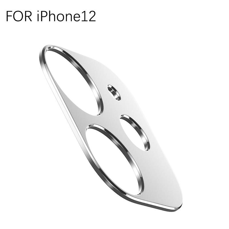 Phone Camera Cover Aluminum Alloy Phone Camera Lens Film Protector, Black, Replacement for iPhone 12: NO. 10
