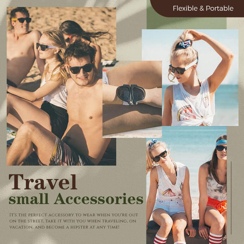 Gafas De Sol Deportivas Para Hombre Uv 400 Para Mujer, Color Negro