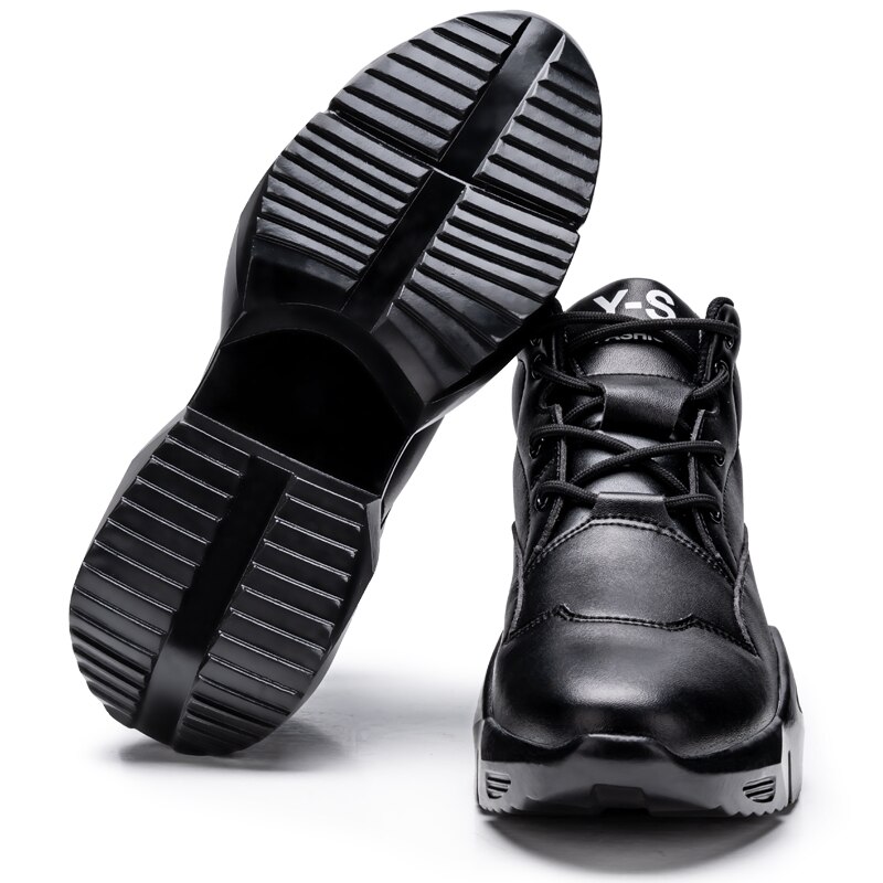 Mænd løbesko vinter sko højde stigende sko jogging mænd efterår sportssko herre sneakers zapatillas