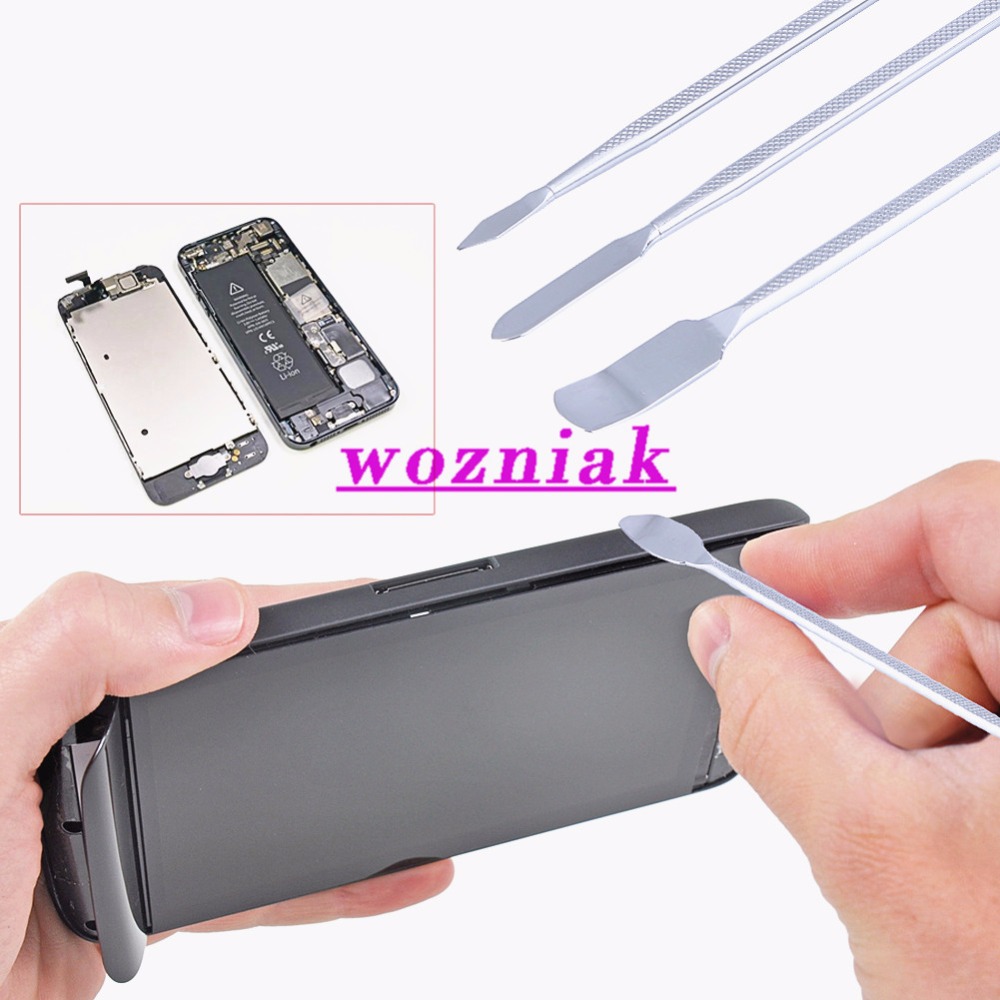 Outils d'ouverture de réparation de téléphone portable, éponges métalliques pour iPhone pour Samsung tablette d'ordinateur portable 3 pièces/lot